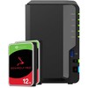 Serveris Synology DS225+ 24TB Seagate IronWolf Pro NAS-Bundle NAS inkl. 2x 12TB Seagate IronWolf Pro 3.5 col. SATA HDD
