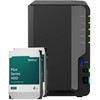 Serveris Synology DS225+ 8TB Plus HDD NAS-Bundle NAS inkl. 2x 4TB Synology Plus 3.5 col. SATA HDD