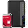 Serveris Synology DS225+ 8TB WD Raudona Plus NAS-Bundle NAS inkl. 2x 4TB WD Raudona Plus 3.5 col. SATA HDD