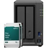 Serveris „Synology DS725+ 32TB Plus HDD NAS“ rinkinys, įskaitant 2 x 16 TB „Synology Plus“ 3,5 colio SATA kietuosius diskus