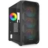 Sharkoon AK3 RGB ATX 1xGlas Juodas