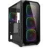 Sharkoon AK5G RGB ATX 1xGlas Juodas