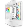 Sharkoon AK6 RGB ATX 1xGlas Baltas