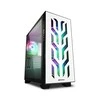 Sharkoon Elite Shark CA300T ATX/E-ATX 2xGlas Baltas