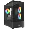 Sharkoon MK6 RGB , Tower-case - juodas, Tempered Glass x 2