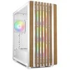 Sharkoon Rebel C70G RGB ATX 1xGlas Baltas