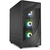 Sharkoon Rebel C80M RGB, Tower-case - juodas