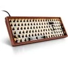 Sharkoon SKILLER SGK50 S2 Wood Barebone, Gaming-klaviatūra - holz