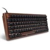 Sharkoon SKILLER SGK50 S2 Wood PBT, Gaming-klaviatūra - holz/juodas, DE-išdėstymas, Gateron G Pro 3.0 Geltona