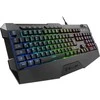 Sharkoon Skiller SGK4 Klaviatūra žaidimams QWERTZ su laidu rubberdome juodas