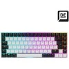 Sharkoon SKILLER SGK50 S3, Gaming-klaviatūra - baltas, DE-išdėstymas, Gateron Raudona