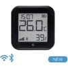 Shelly H&amp;T GEN3 Wifi temperatūros ir drėgmės sensorius juodas