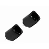 Shelly Plug M Gen3 juodas 2-pack - kleiner smarter Stecker mit WLAN und Bluetooth-Konnektivität und Leistungsmessung