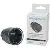 Shelly Plug PM Gen3 išmanusis 16A kištukas, juodas