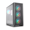 Silentware Air 1000 AIR1000BLACK, kompiuterio korpusas, juodas, Extended ATX, grūdintas stiklas, 4 ventiliatoriai, 2x USB 3.0