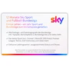 SKY Geschenkkarte "Kompletter Live-Sport" 12 Monate 399€