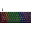 Speedlink ATMOS RGB Regenbogen Mechaninė 60% Klaviatūra žaidimams mit braunen Schaltern, juodas