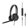 Speedlink - Metis USB Stereo Ausinės, 3.5mm Jack with USB Soundcard - Juodas