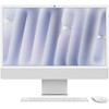 Stacionarus kompiuteris Apple iMac Sidabrinė CZ1E2-0101010 - 61cm(24‘‘) M4 8?Core CPU, 8?Core GPU, 24GB RAM, 256GB SSD, Standardglas, Magic Keyboard Touch-ID Ziffernblock