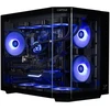 Stacionarus kompiuteris „Captiva“ aukščiausios klasės žaidimų kompiuteris su R10-2576 AMD Ryzen 7 7800X3D procesoriumi, 32 GB DDR5 RAM, 1 TB M.2 kietojo disko plokšte, AMD RX 9060 XT (16 GB GDDR6), „Windows 11 Home“ operacine sistema.