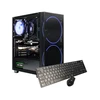 Stacionarus kompiuteris „Hyrican Juodas Hole 7811“ – Intel Core i5 14400F, 16 GB RAM, 1 TB SSD, NVIDIA GeForce RTX 5060Ti (16 GB GDDR7), „Windows 11 Home“.