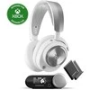 Belaidės žaidimų ausinės Steelseries Arctis Nova Pro Wireless X, baltos