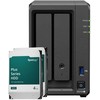 Serveris „Synology DS725+ 8TB Plus“ HDD NAS rinkinys, įskaitant 2 x 4 TB „Synology Plus“ 3,5 colio SATA kietuosius diskus