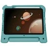 Targus Kid's antimikrobinis dėklas | Planšetės byla | Skirta iPad Air 11 colių (M2), iPad 10,9 colių (10 gen.), iPad Air 10,9 colių (5 ir 4 gen.) ir iPad Pro 11 colių (4, 3, 2 ir 1 gen.) | žalsvai mėlyna