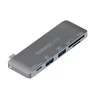 HUB USB TerraTec Connect C7 1x SD 1x USB-C PD 1x Micro SD + 2x USB-A 3.0 (283005)