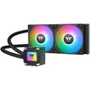 THERMALTAKE vandens aušintuvas LA240 ARGB, 2x120mm ARGB, LGA1851, AM5, juodas