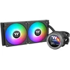 Vandens aušinimas Thermaltake Thermaltake TH240 V2 Ultra EX ARGB CPU „viskas viename“ skysčio aušintuvas, aušinamas vandeniu (juodas)