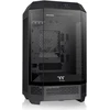 Thermaltake The Tower 300, Tower tipo korpusas - juodas, grūdintas stiklas