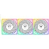 120 mm „Thermaltake TOUGHFAN EX 120 ARGB Sync“ baltos 3 vnt. pakuotė
