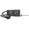 Chłodzenie wodne Thermaltake Thermaltake TOUGHLIQUID 280 EX Pro ARGB Sync viskas viename skysčio aušintuvas 280mm, vandens aušinimas (juodas)