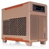 „Thermaltake TR100“, bokšto tipo korpusas – šviesiai rudas