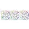 140mm Thermaltake TS140 EX RGB Baltas 3Pack Fan Baltas