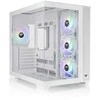 Thermaltake View 380 TG ARGB Snow , Tower-case - baltas, Tempered Glass x 2