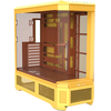 Thermaltake View 600 TG Butter Caramel, Big-Tower-case - yellow, Tempered Glass