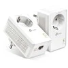 Šakotuvas TP-Link AV1000 Gigabit Powerline Set mit Steckdosen 2x Adapteris, bis zu 1.000 Mbit/s, Homeplug AV2, 1x Gigabit Ethernet