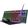 Trust GXT794 3-in-1 Gaming Bundle Bundle bestehend aus Klaviatūra, Maus und Mauspad
