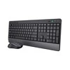 Klaviatūra ir pelė Kit Trust Trezo Comfort Wireless Klaviatūros ir pelės rinkinys - German QWERTZ išdėstymas