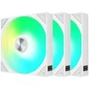TRYX ROTA SL ARGB korpuso ventiliatorius – 3er-Pack, 120 mm, baltos spalvos