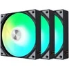 TRYX ROTA SL ARGB korpuso ventiliatorius – 3er-Pack, 120 mm, juodos spalvos