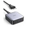 UGREEN CD327 Nexode įkroviklis, 2x USB-C, 2x USB-A, GaN, 65W (pilka)