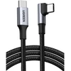 UGREEN US334 USB-C - USB-C kampinis laidas 5A PD 100W 2m