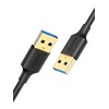 UGREEN USB 3.0 AA kabelis 0.5m - Juodas