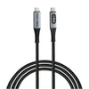 Kabelis Verbatim Sync & Charge USB-C į USB-C 40Gb/s 240W display 120cm juodos spalvos 31849