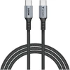 Verbatim cable Sync &amp; Charge USB-C to USB-C 100W 120 cm, Juodas