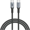 Verbatim cable Sync &amp; Charge USB-C to USB-C 60W 120 cm, Juodas