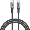 „Verbatim“ sinchronizavimo ir įkrovimo laidas USB-C į USB-C, 60 W, 120 cm, Juodas